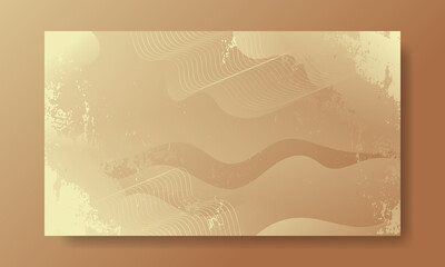 Abstract Brown liquid background. Modern background design. gradient color. Fluid shapes composition. Grunge texture. Fit for website, banners, wallpapers, brochure, posters