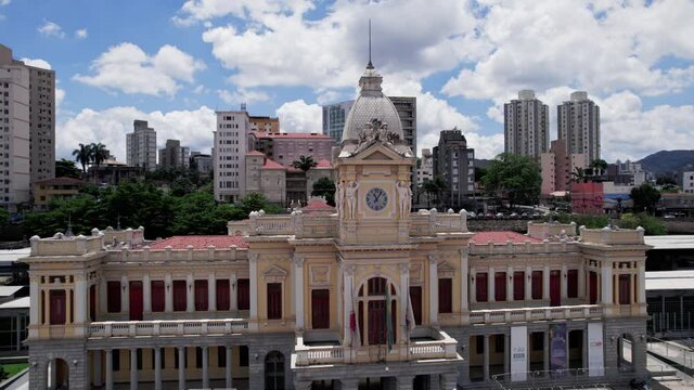 "Pra&ccedil;a da Esta&ccedil;&atilde;o" in Belo Horizonte, in Minas Gerais, Brazil. 4K.