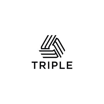 logo design initials triple E
