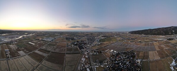 view from the sunset
