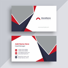 Modern Business Card - Creative and Clean Business Card Template.