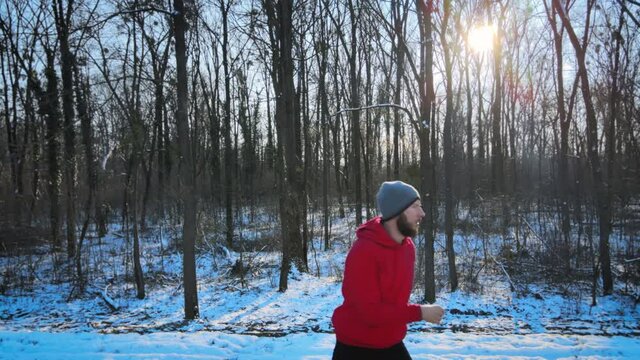 Runner analysing smart watch health stats, heart rate concept infographics