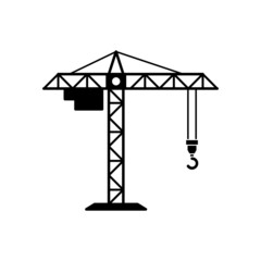 Crane icon design template vector isolated