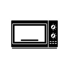 Microwave icon design template vector isolated