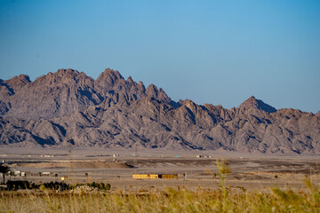 mountains in egypt. the mountain range of Egypt. travel in egypt. deserts of egypt