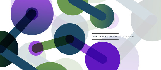 Network concept abstract background. Dots connection. Big data idea. Business template for wallpaper, banner, background or landing