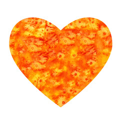 Hearts Valentine's day love funny beautiful delicate pattern watercolor red flowers