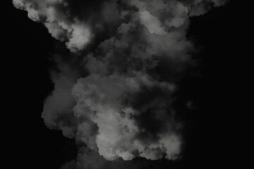 Smoke, nebula. Abstract clouds of  smoke  texture background.