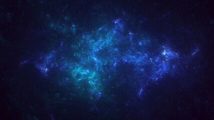 3D rendering abstract multicolor technology fractal light background