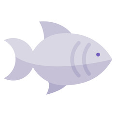 Fish flat icon