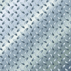 metal flooring seamless pattern steel diamond plate industry iron floor texture background stainless grid