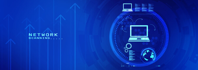 Digital Abstract technology background,2d illustration