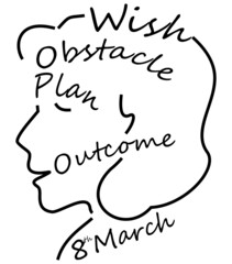 International Women's Day - 8 March - illustration