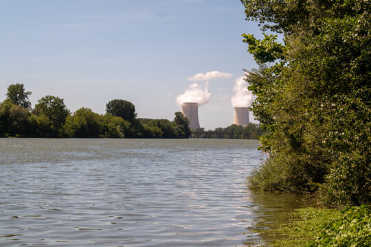 Nuclear power plant of golfech, France