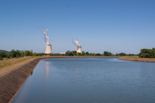 Nuclear power plant of golfech, France