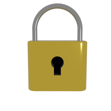 recommend clip art: 錠前（ロック）