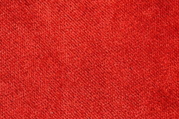 the texture of upholstered furniture made of chenille