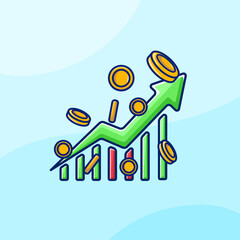 Trading Graphic Digital Coin