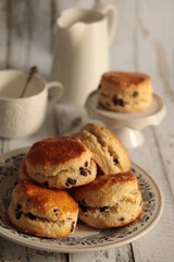 scones aux pépites de chocolat