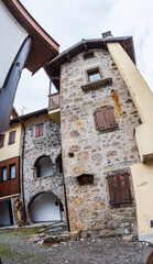 Last spring snow on the Sutrio mountains. Carnia to discover