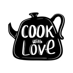 cook with love lettering