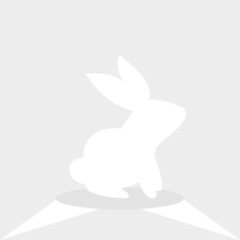 Rabbit icon. Animal symbol. Vector