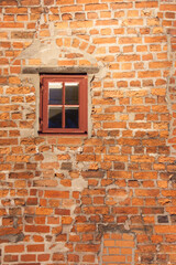 Fototapeta na wymiar Fenster in der Mauer