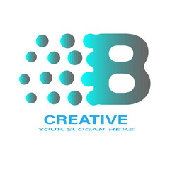 logo and icon design for company and combine with alphabet concept