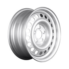 Fototapeta premium Silver Steel Modular Wheel 
