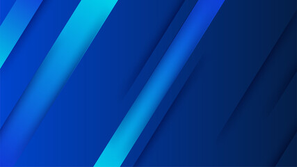Obraz premium Minimalism gradient blue Geometric Blue Colorful abstract Design Background