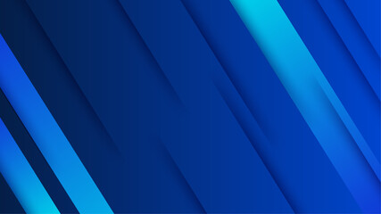 Obraz premium Minimalism gradient blue Geometric Blue Colorful abstract Design Background