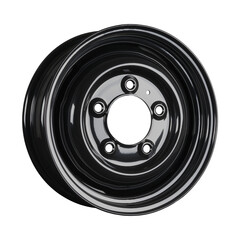 Black Steel Tubed Wheel

