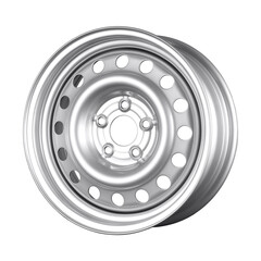 Silver Steel Modular Wheel
