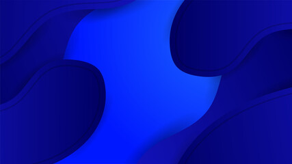 Wave Geometric Blue Colorful abstract Design Background