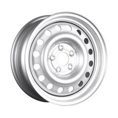 Silver Steel Modular Wheel
