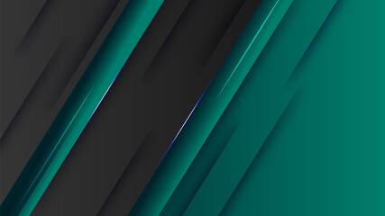 Obraz premium Shape gradient black green Colorful abstract Design Background