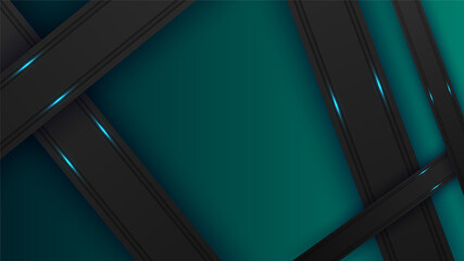 Obraz premium Corporate business green Colorful abstract Design Background