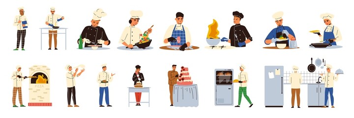 Cooking Isolated Icons