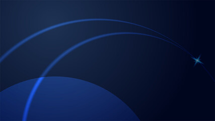 Circle Geometric Blue Colorful abstract Design Background