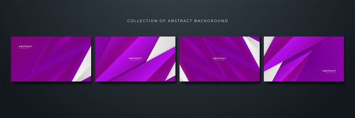 Business Geometric purple Colorful abstract Design Background