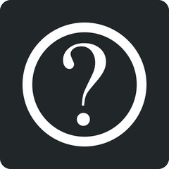 Help icon, Question mark symbol icon 