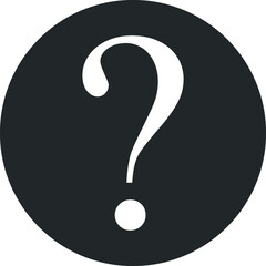 Help icon, Question mark symbol icon 