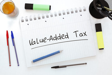 VAT - Value-added Tax - obrazy, fototapety, plakaty