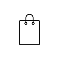 shopping bag Vector icon