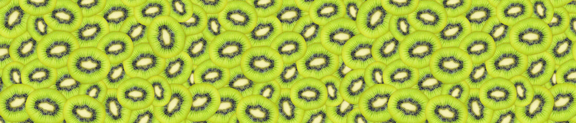 Kiwi panoramic background.