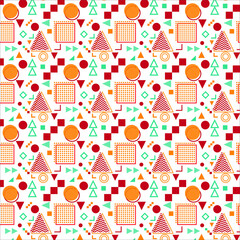 seamless pattern with cups