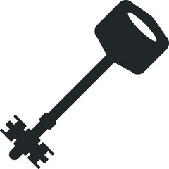  key icon, security icon, lock icon, access icon vector