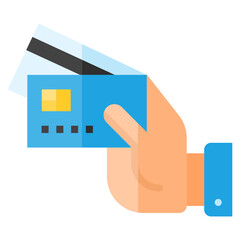 Credit Card flat icon