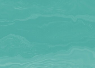 Abstract blue water background with liquify effect. Wallpaper in green.