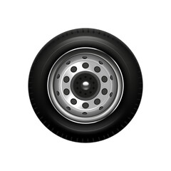 Fototapeta premium Realistic Car Wheel